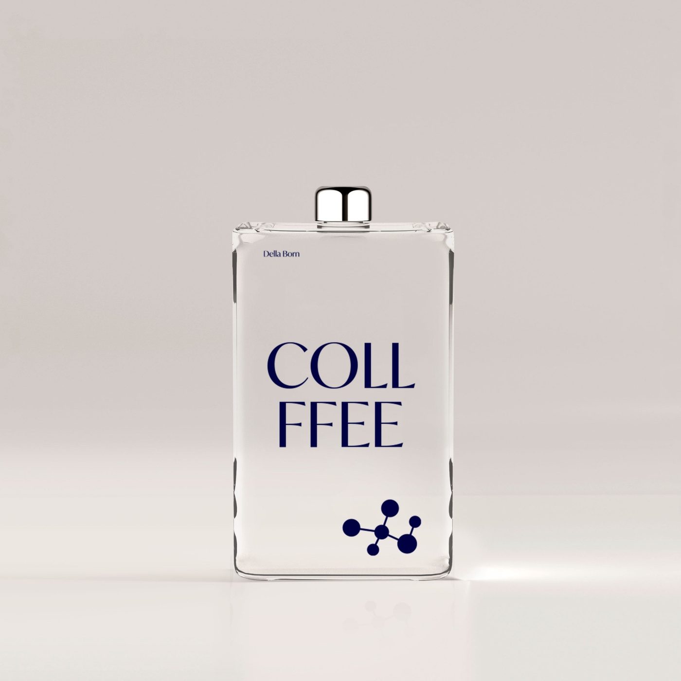 COLLFFEE clear bottle for promotion
