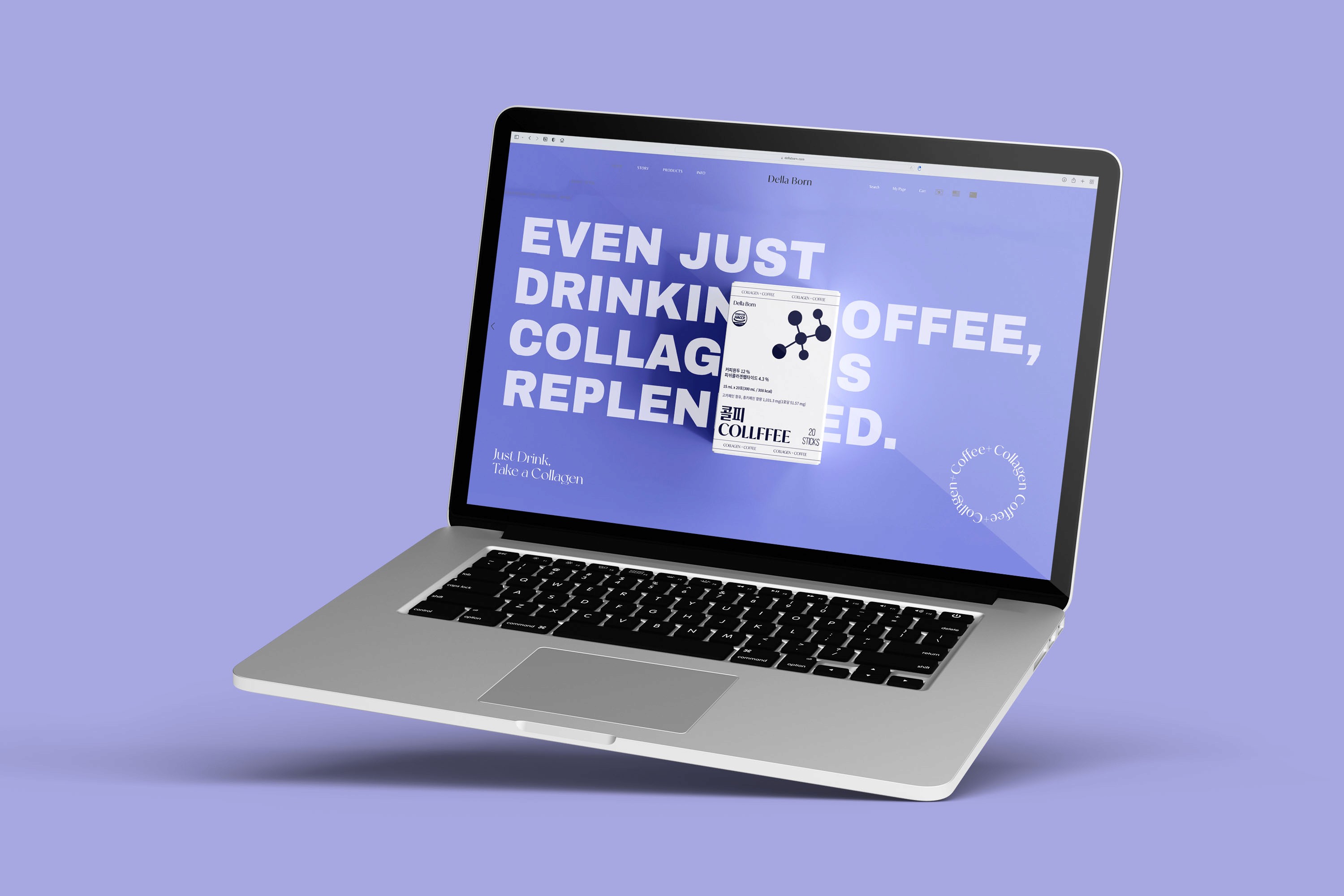 Collagen Coffee Graphic