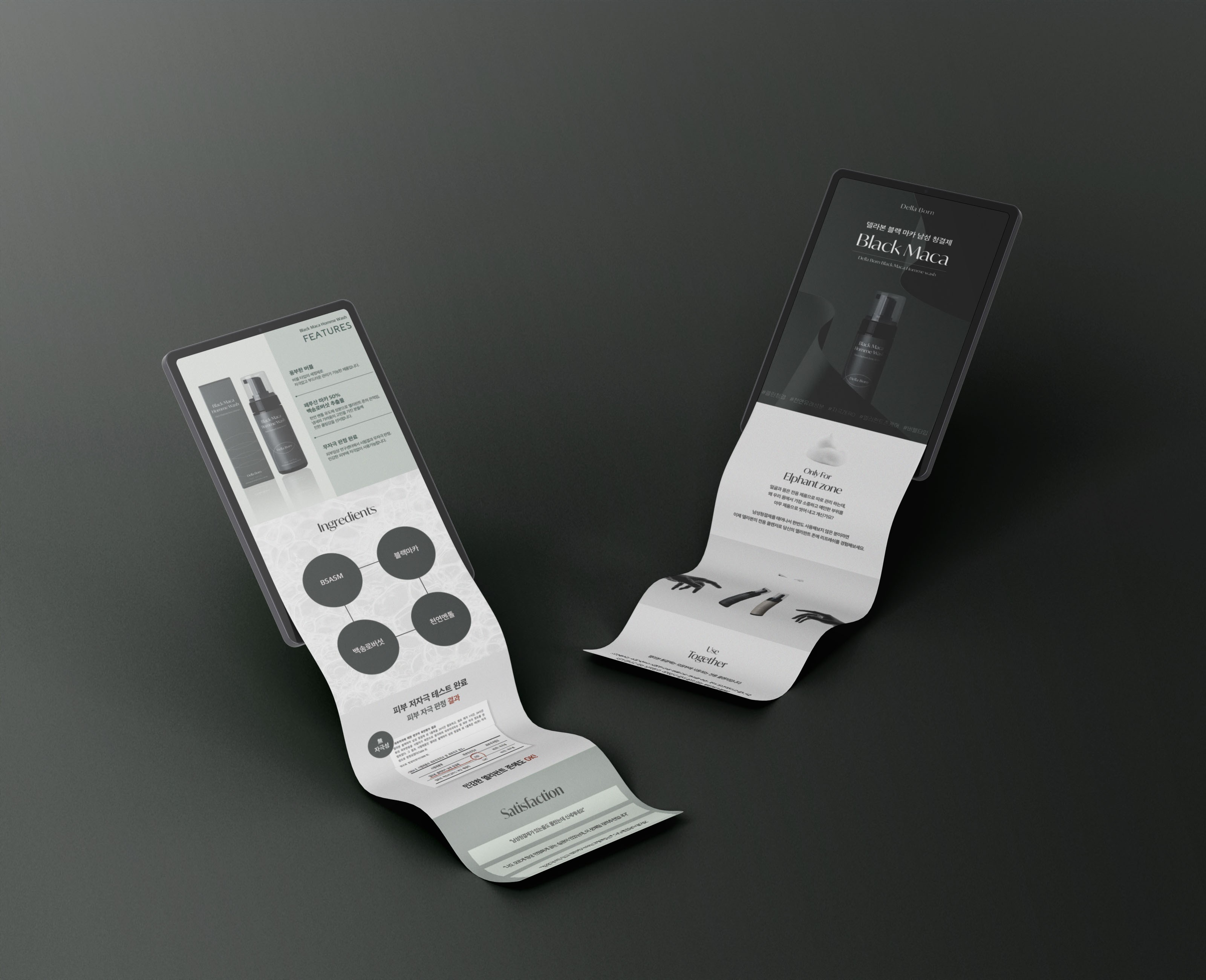 Homme Wash Detail Page